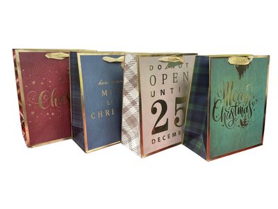 Christmas Gift Bag- Xmas Script (Medium)