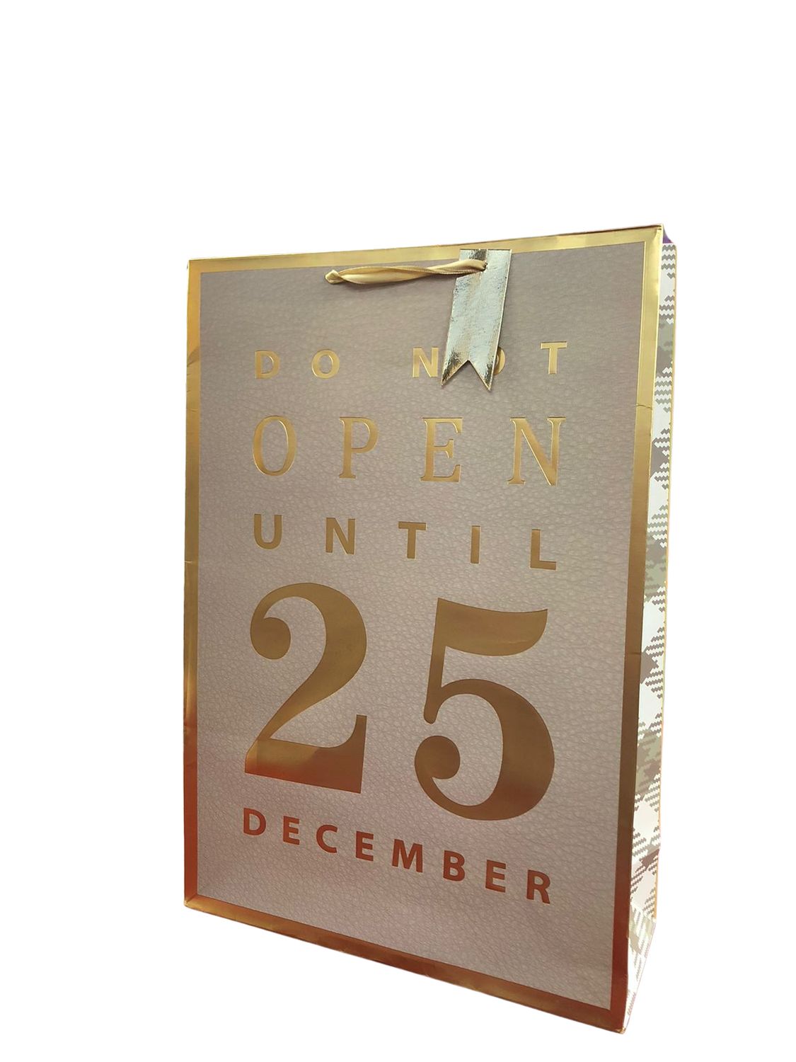 Christmas Gift Bag- Xmas Script (Large)