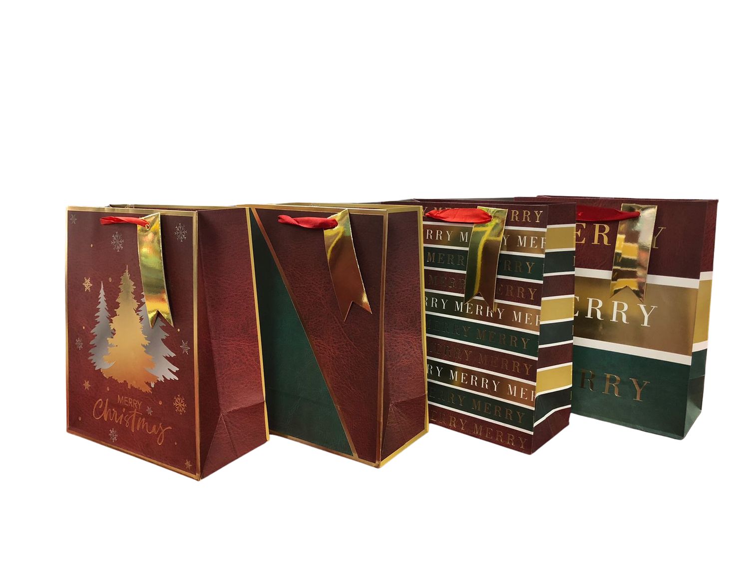 Christmas Gift Bag - Merry (Large)