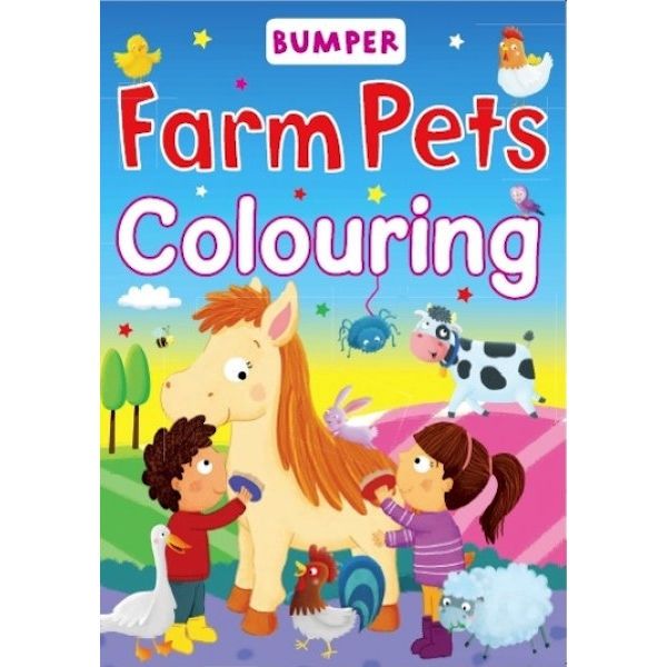 Bumper Farm Pets Colouring Book