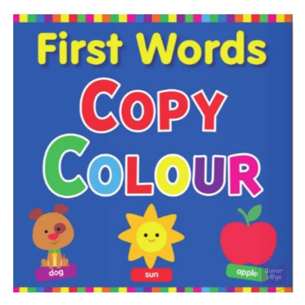First Words Copy Colour