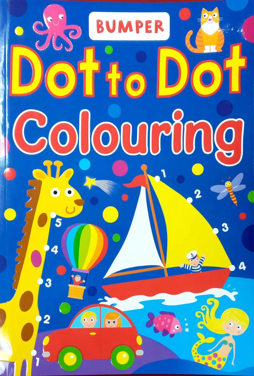 Bumper Dot to Dot Colouring