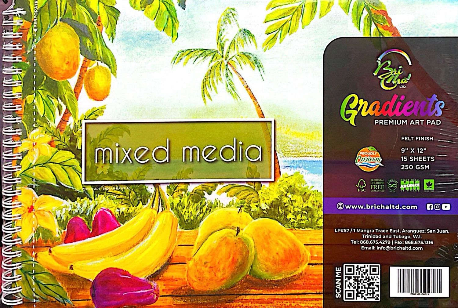 Mixed Media Pad - 9" X 12"