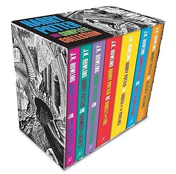 Harry Potter - A Complete Series (1-7) Adult Edition Box Set - J.K. Rowling