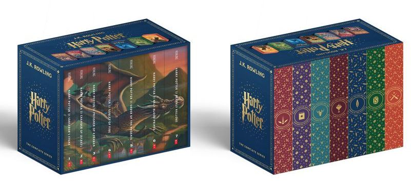 Harry Potter - A Complete Series (1-7) Box Set - Deluxe Edition with Stenciled Edges - J.K. Rowling