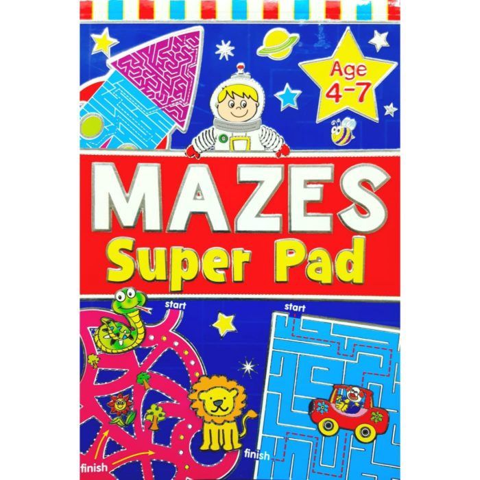 Mazes Super Pad (Age 4-7) Mazes Super Pad (Age 4-7)