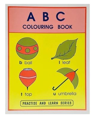 ABC Colouring Book Practice and Learn Series