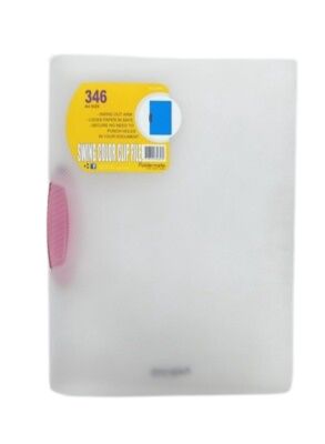 Clear Swing Clip File (Pink Clip)