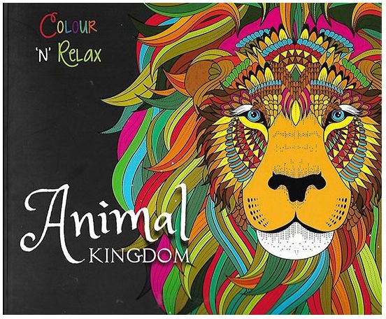 Colour 'N' Relax Animal Kingdom