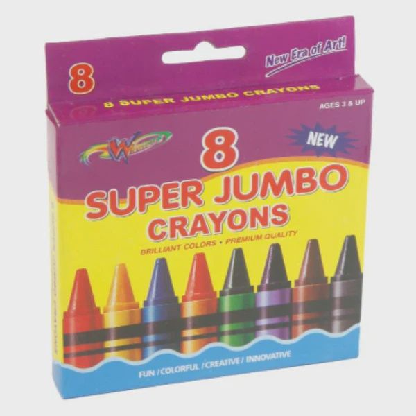 Crayons Super Jumbo 8's Crayons Super Jumbo 8's