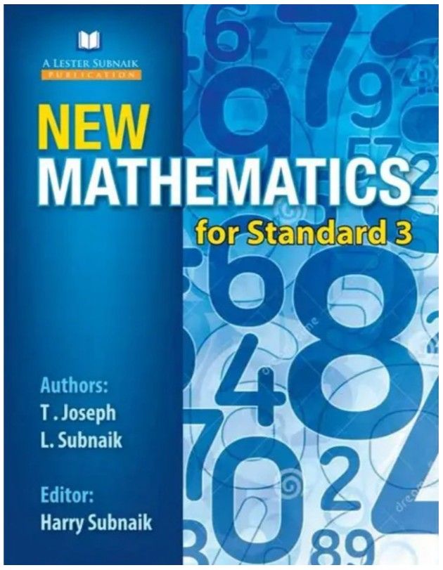 New Mathematics for Standard 3 New Mathematics for Standard 3