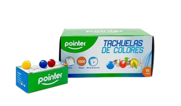 Thumb Tacks- Coloured (100pcs)