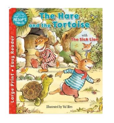 The Hare and the Tortoise with The Sick Lion