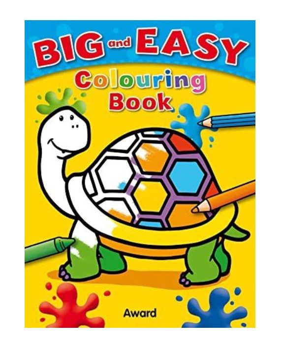 Big and Easy- Colouring Book (Yellow) Big and Easy- Colouring Book (Yellow)