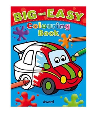 Big and Easy- Colouring Book (Blue)