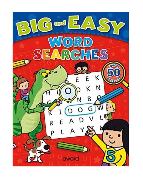 Big and Easy- Word Search (T-Rex)