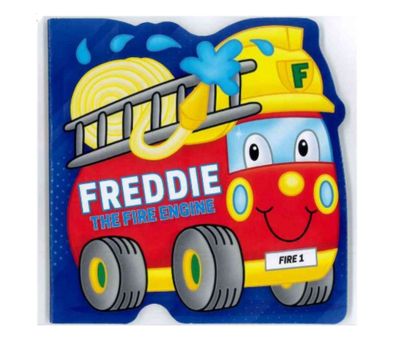Transport Shaped- Freddie the Fire Engine