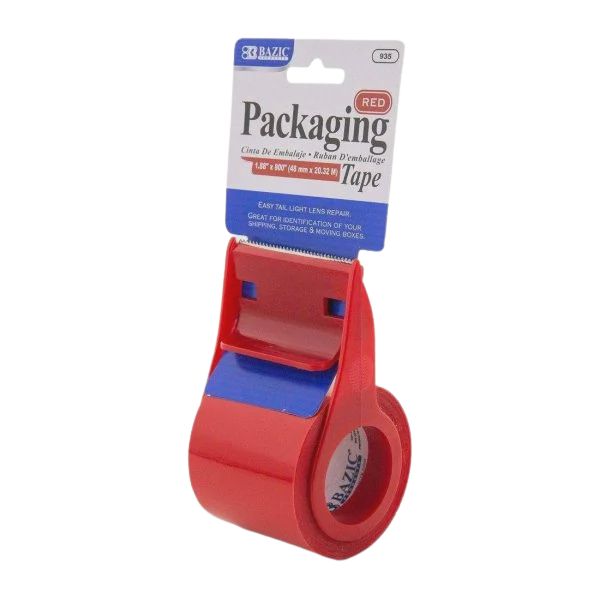 Red Packaging Tape
