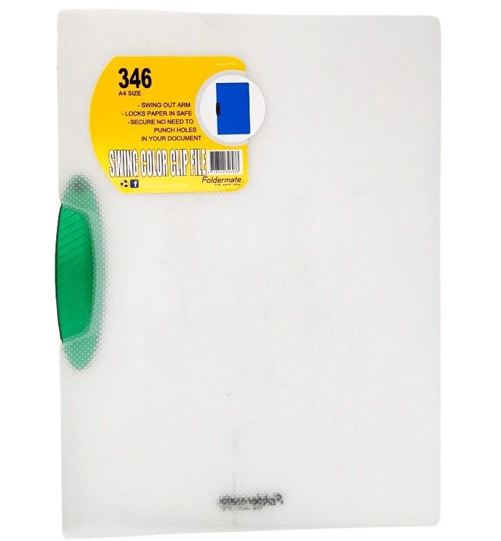 Swing Clip File (Green Clip)