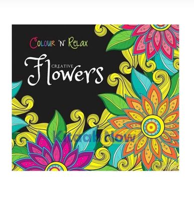 Colour 'N' Relax Creative Flowers