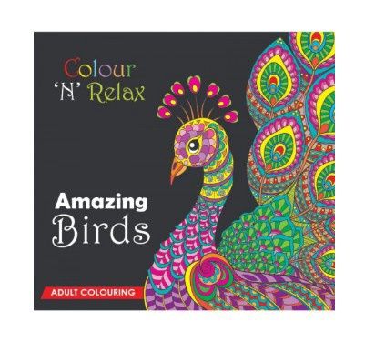 Colour 'N' Relax Amazing Birds