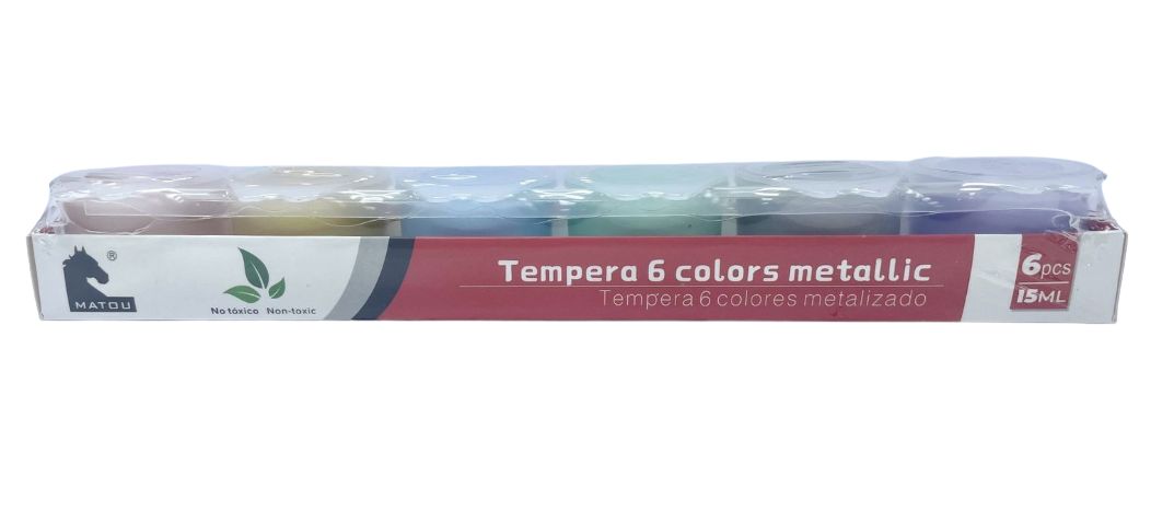 Tempera Paint- Glitter 6's