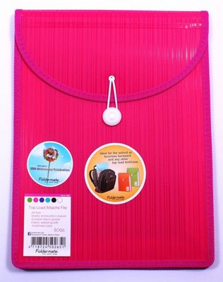 Top Load Attache File- Pink
