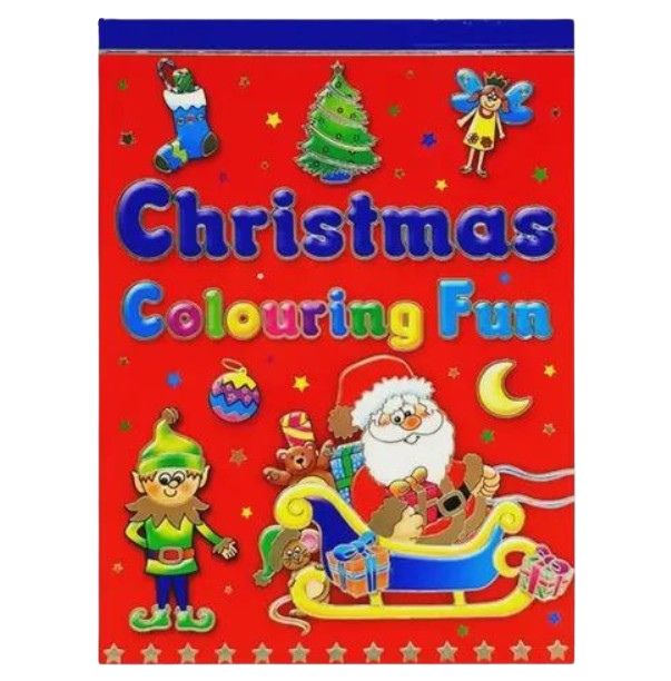 Christmas Colouring Fun (Red) Christmas Colouring Fun (Red)