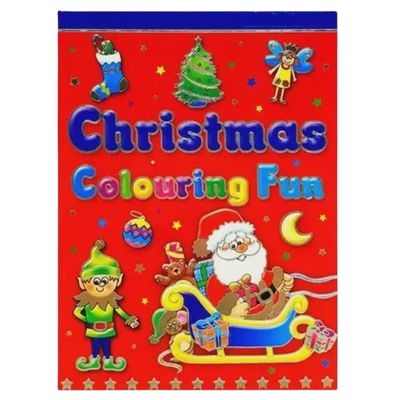 Christmas Colouring Fun (Red) Christmas Colouring Fun (Red)