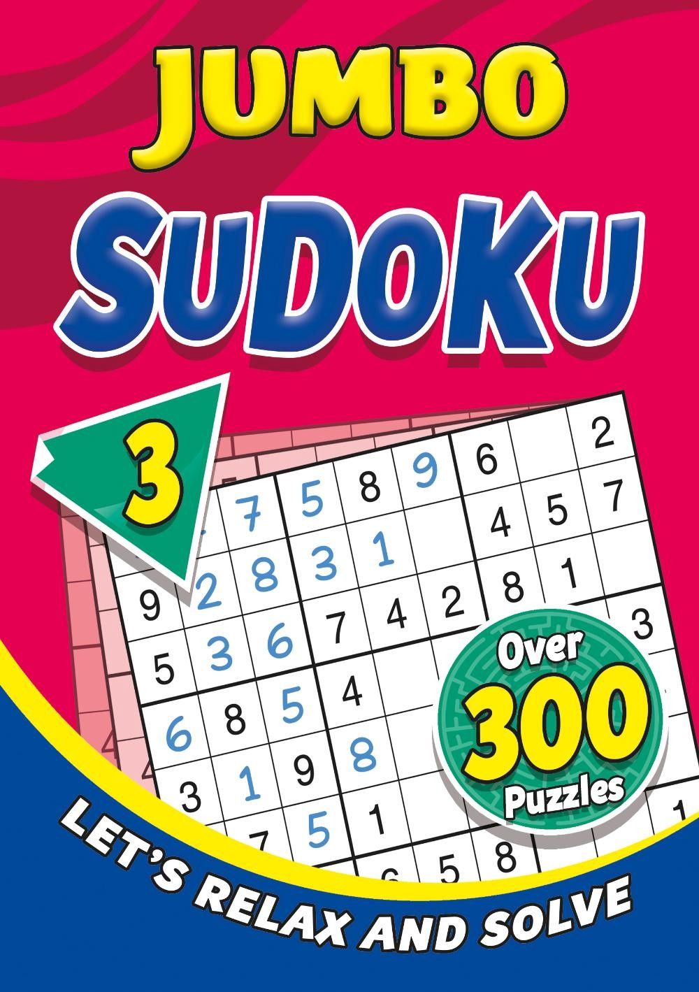 Jumbo Sudoku- Book 3