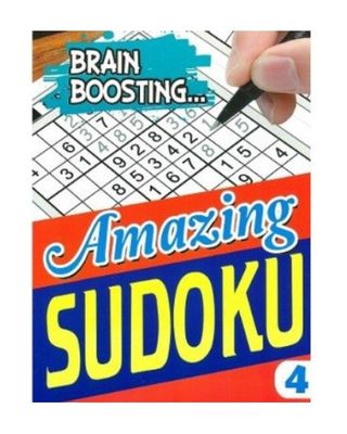 Brain Boosting- Amazing Sudoku (Book 4)