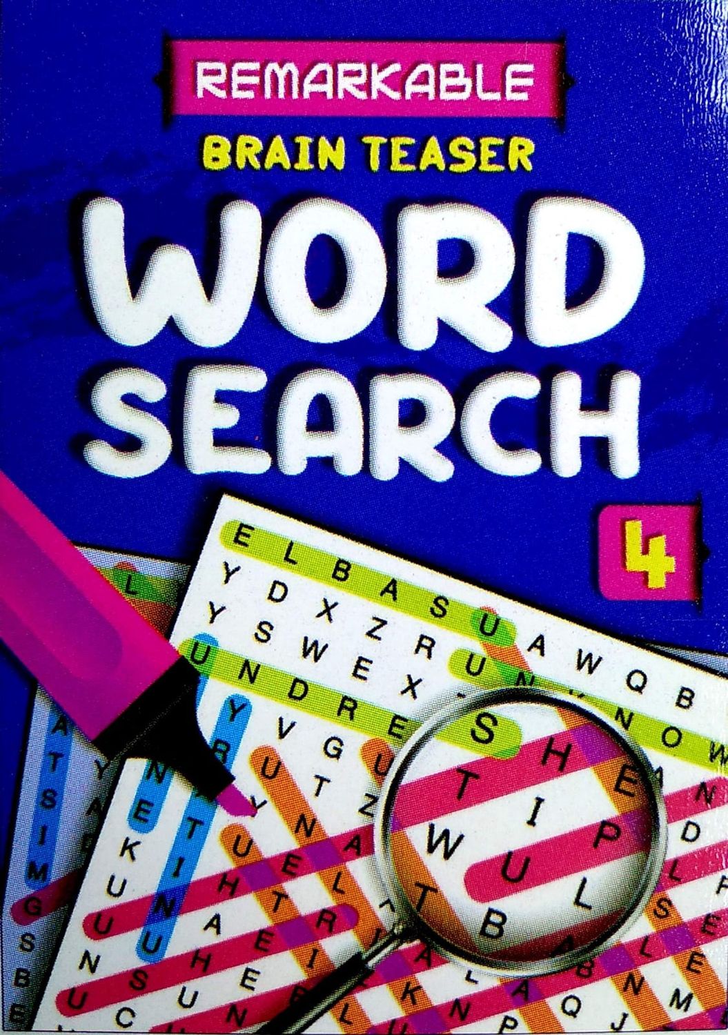 Remarkable Brain Teaser- Word Search (Book 4)