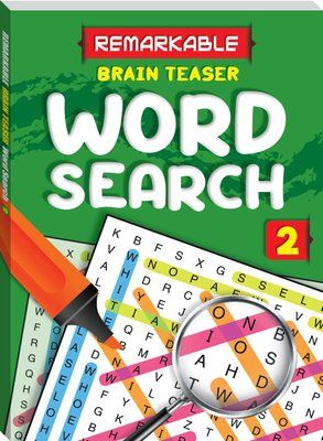 Remarkable Brain Teaser- Word Search (Book 2)