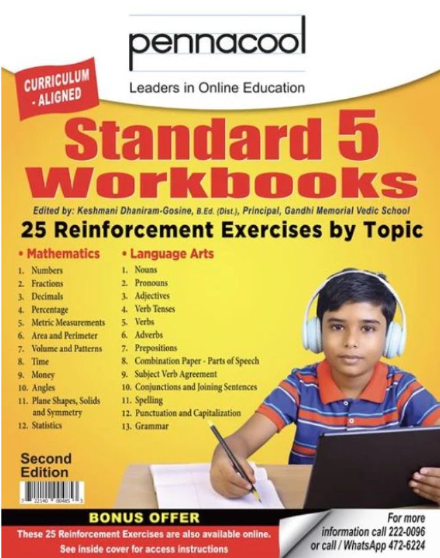 Pennacool Standard 5 Workbook
