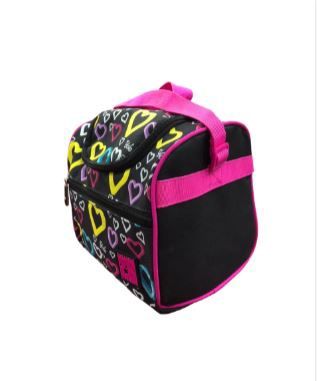 Yolo Lunch Bag- Multicolour Heart