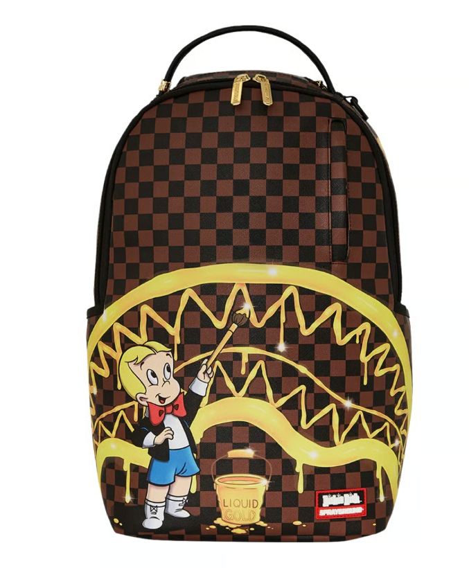 Sprayground- Richie Rich Paint The Shark Gold Sprayground- Richie Rich Paint The Shark Gold
