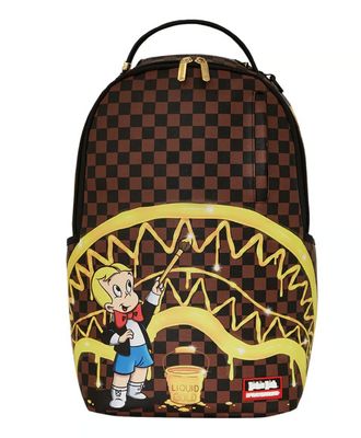 Sprayground- Richie Rich Paint The Shark Gold