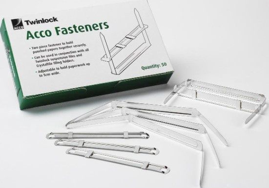 Acco Fasteners 80mm - 50pcs