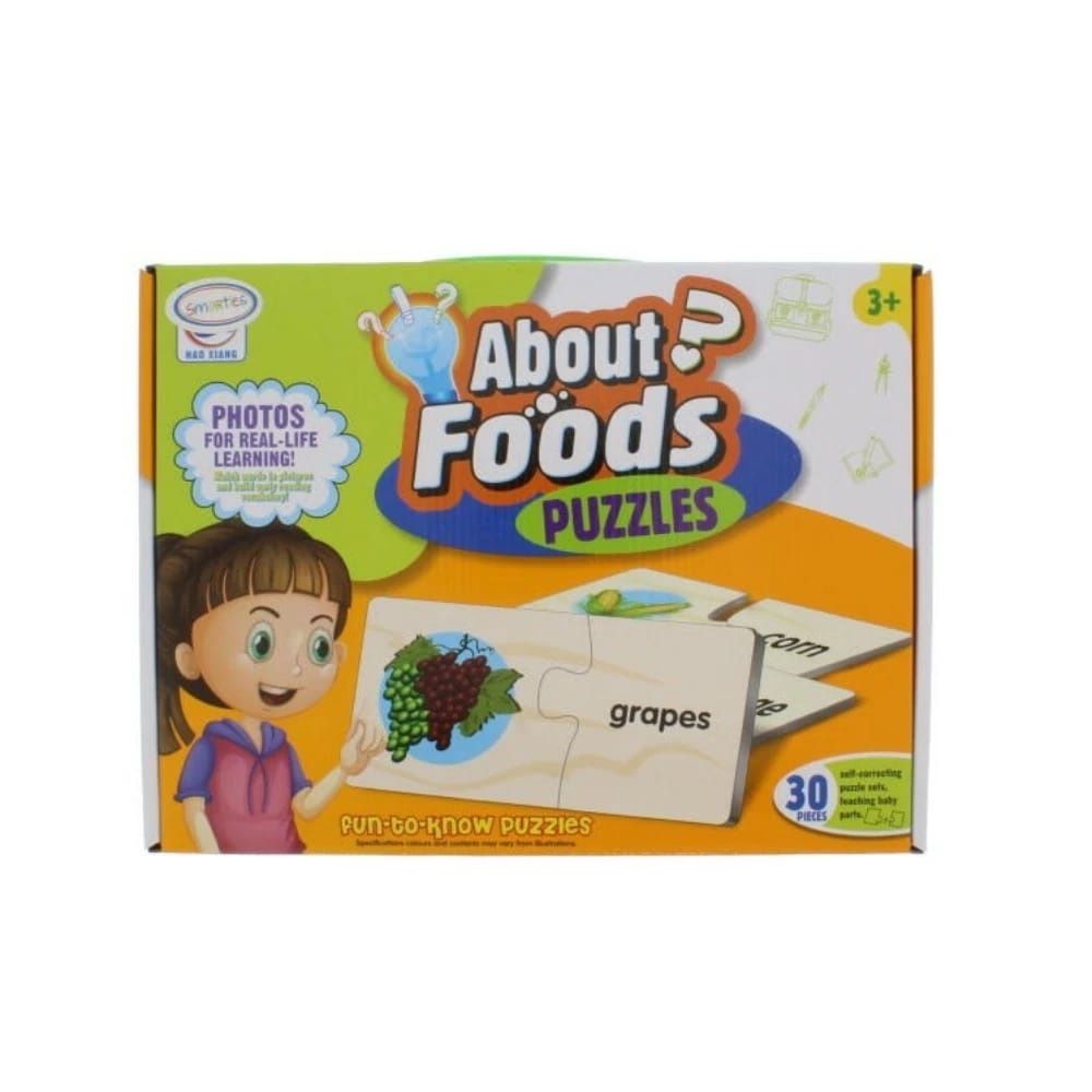 Match It! - About Foods Puzzles Match It! - About Foods Puzzles