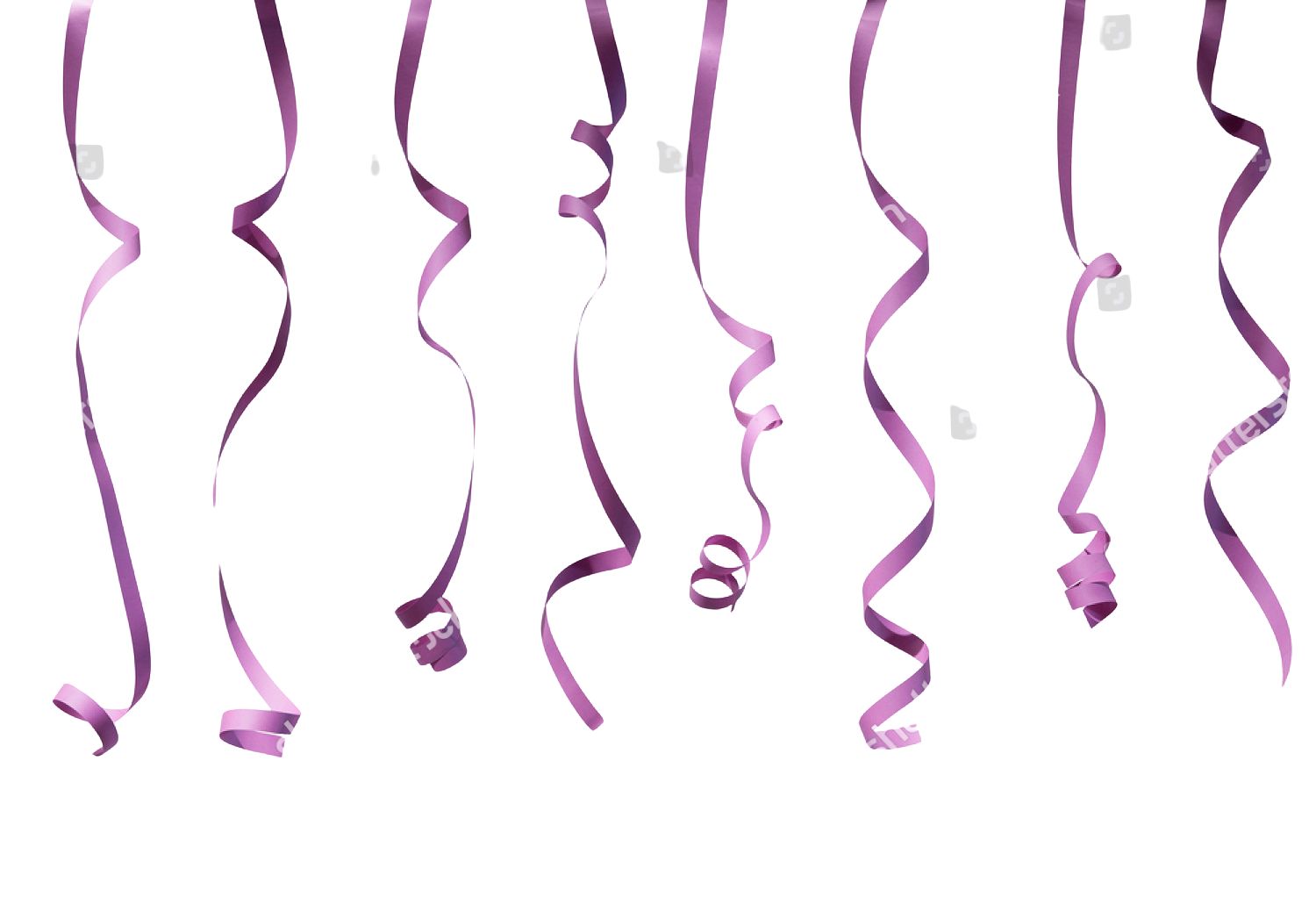 Streamers Lavender (Per Yard)