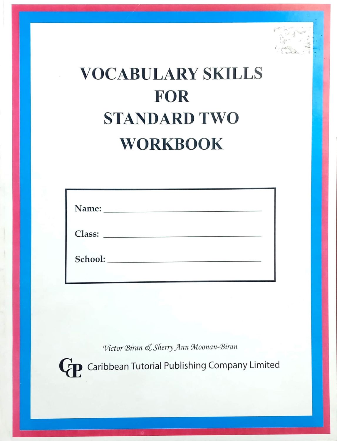 Vocabulary Skills for Standard Two Workbook