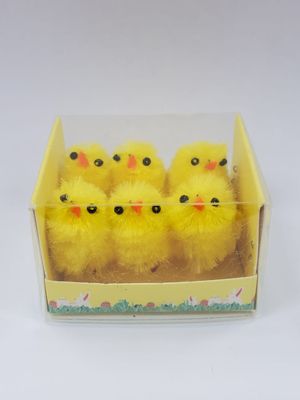 Easter Chicks - 6 Pieces
