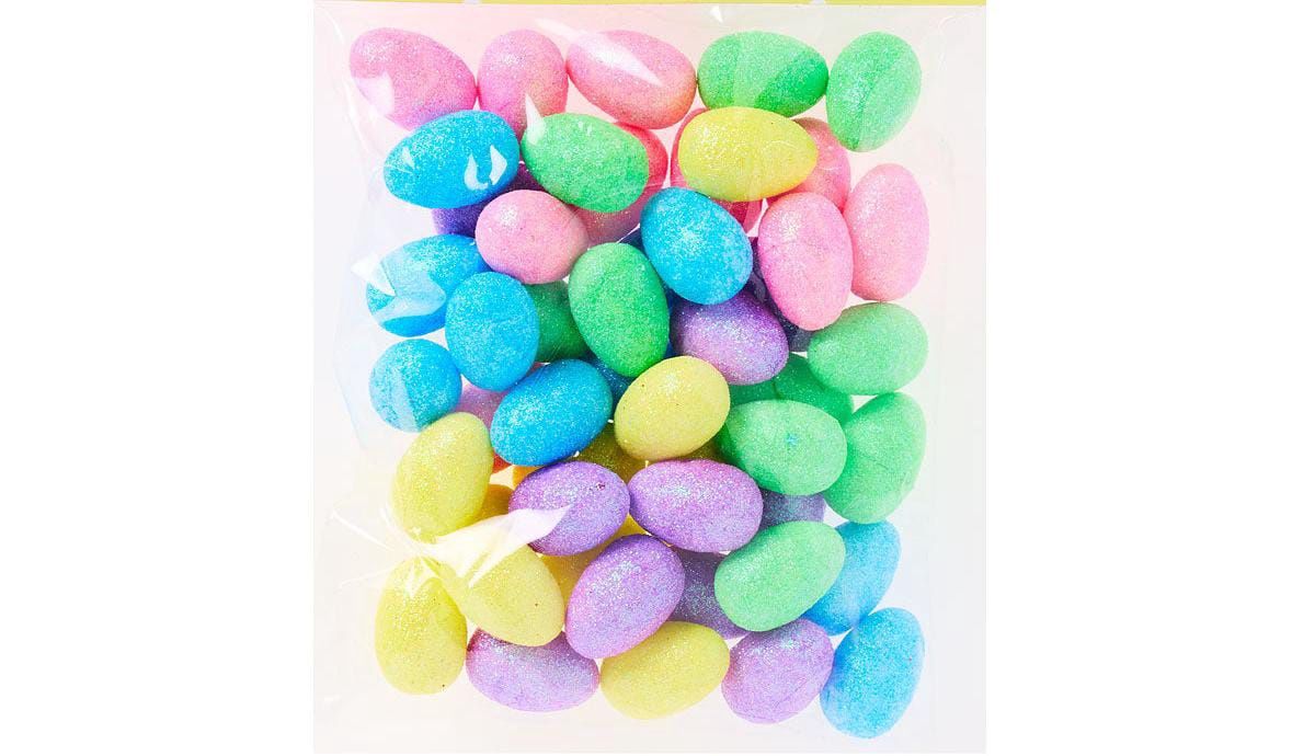 Mini Foam Easter Eggs - Assorted Colours