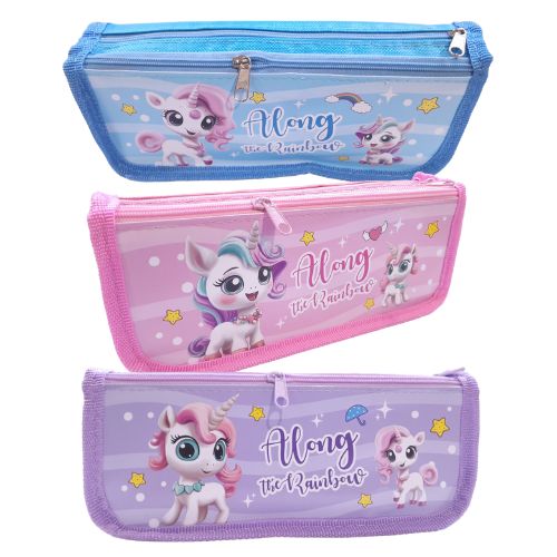 Along The Rainbow Unicorn Pencil Case