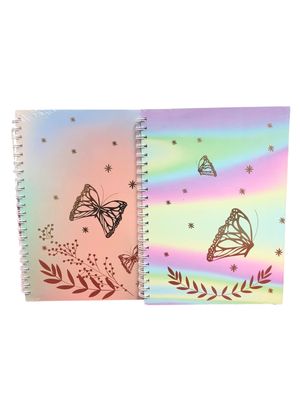 Notebook Spiral- Butterfly A4 (8 Notebook Spiral- Butterfly A4 (8" X 11.5")