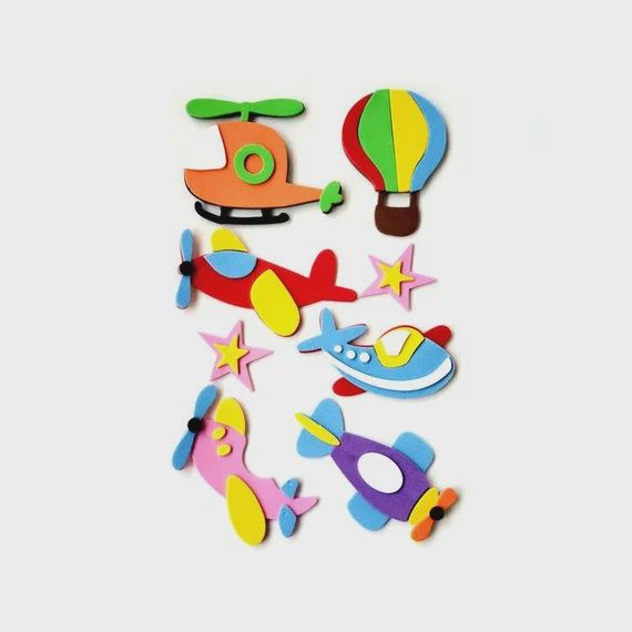 3D Foam Stickers Transport