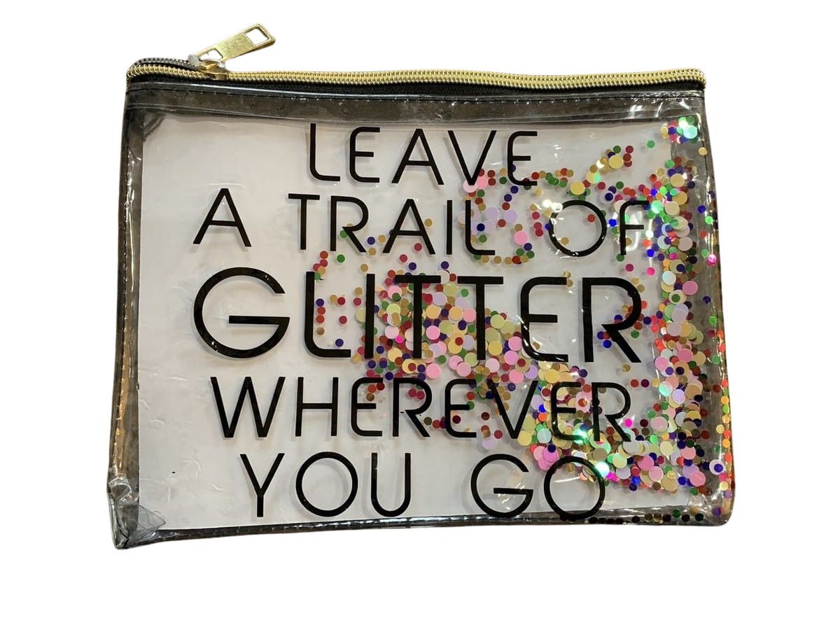 Clear Pencil Case- Decorative (PVC)