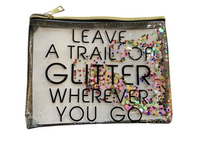 Clear Pencil Case- Decorative (PVC)