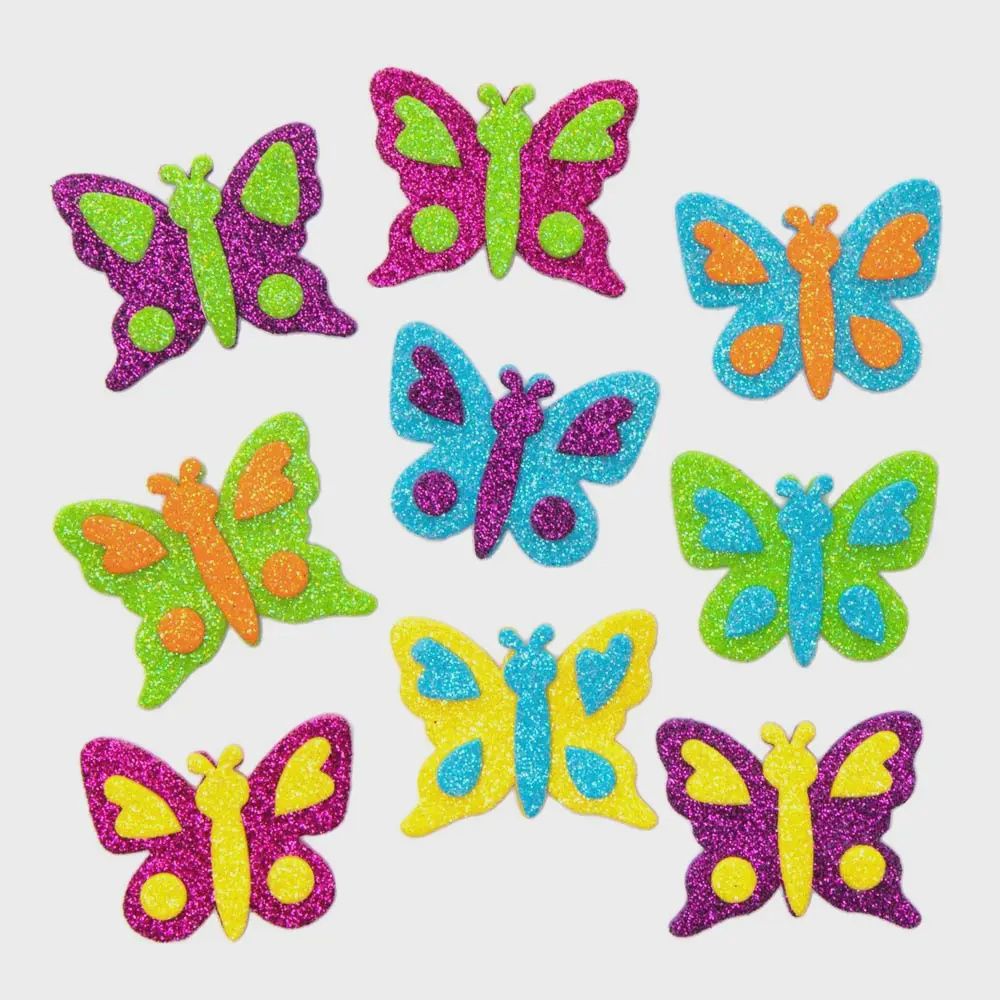 3D Foam Shaped Butterfly Stickers