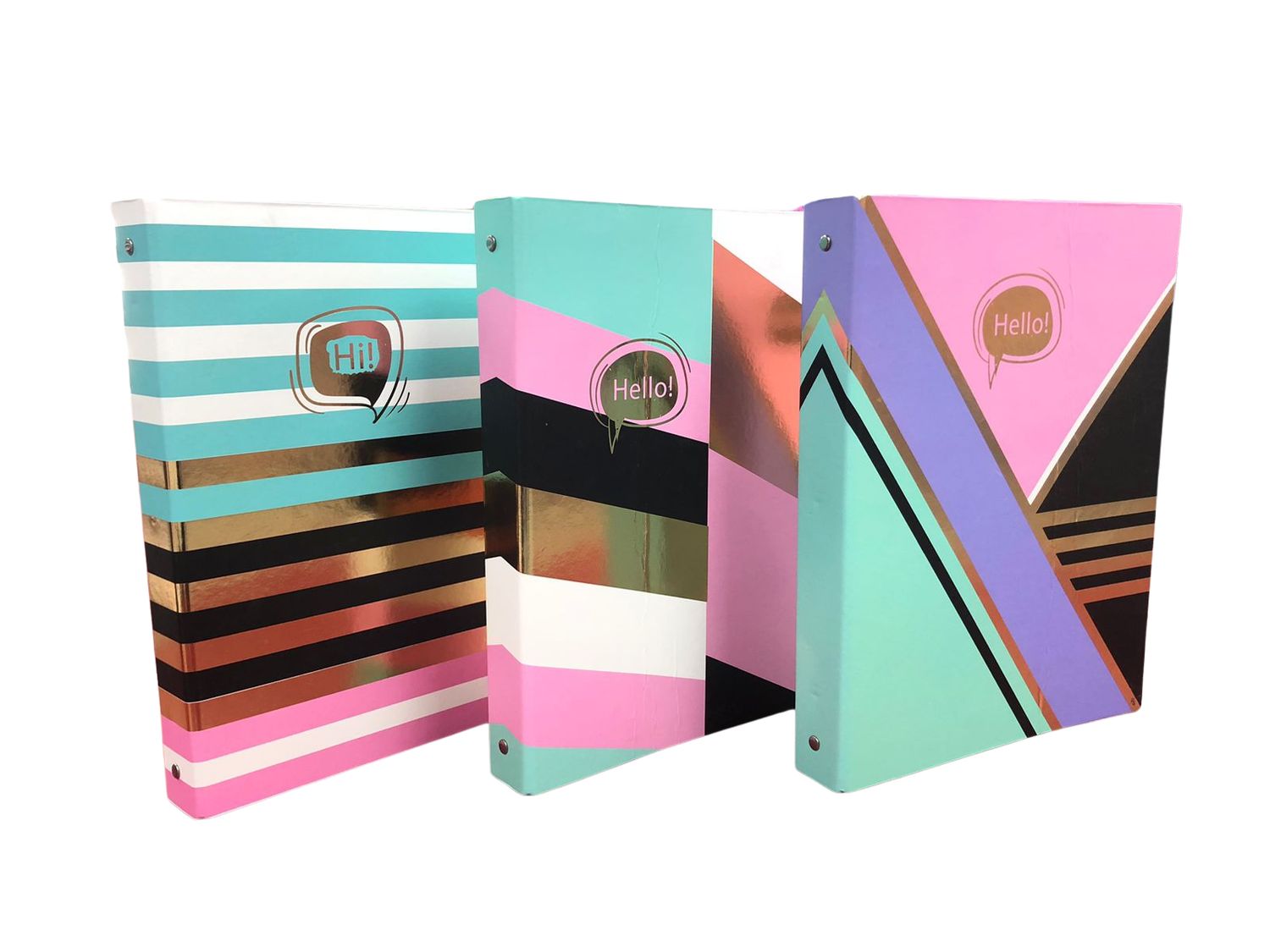 Ring Binder 1.5 Ring Binder 1.5"- Stripes